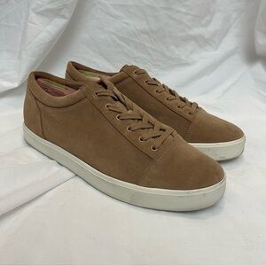 Vince Lace-Up Sneakers - Tan Beige Brown Suede - US 10 ( EU 40)